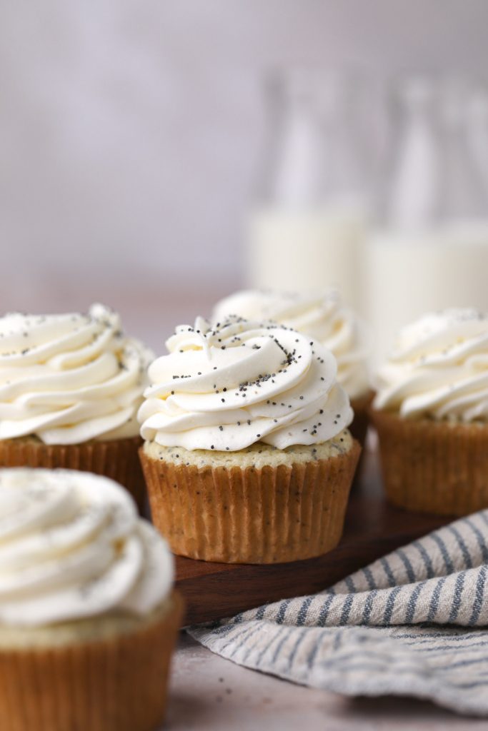 Lemon Poppy Seed Cupcakes by The Sweet Occasion - FoodSocial