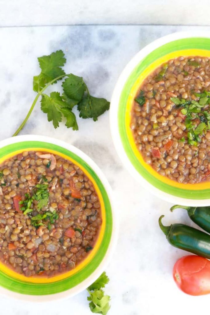 Mexican Lentil Soup by Everyday Latina - FoodSocial