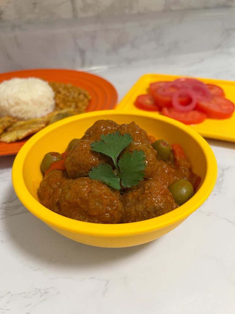 Puerto Rican Meatballs by Made With Sazon - FoodSocial