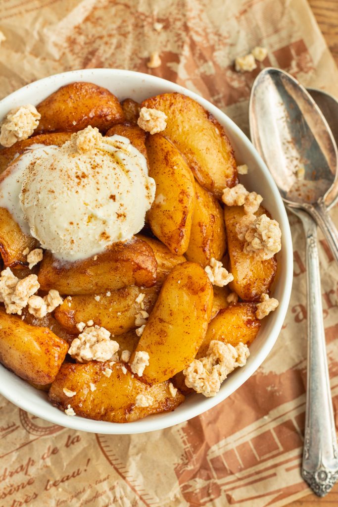 Air Fryer Apples by Priscilla Lawrence - FoodSocial
