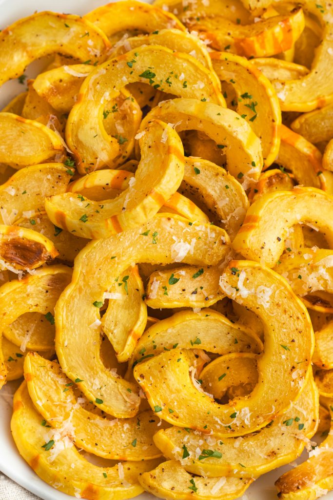 Air Fryer Delicata Squash by Priscilla Lawrence - FoodSocial