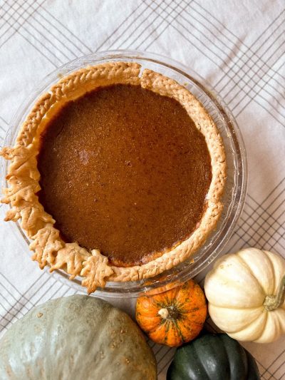 Gluten & Dairy Free Black Pepper & Whiskey Pumpkin Pie