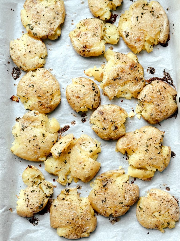 Crispy Smashed Potatoes by leahxglutenfree - FoodSocial