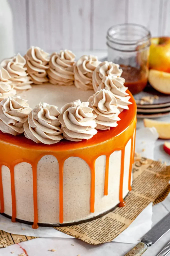 Gluten-Free Apple Cake (Dairy-Free) by Caked By Katie - FoodSocial