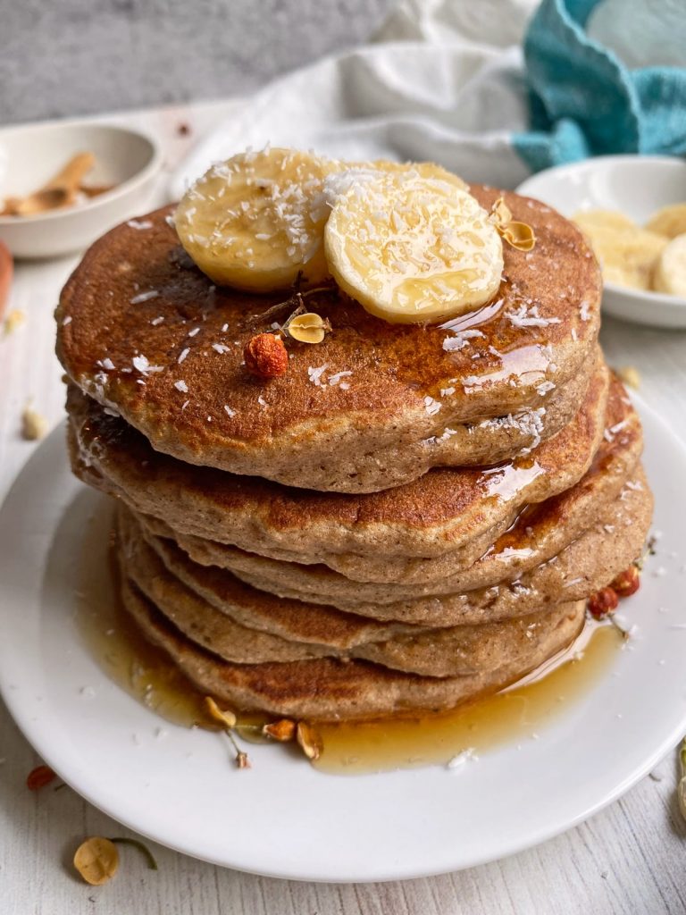 Coconut Flour Banana Pancakes by bakeitpaleo - FoodSocial