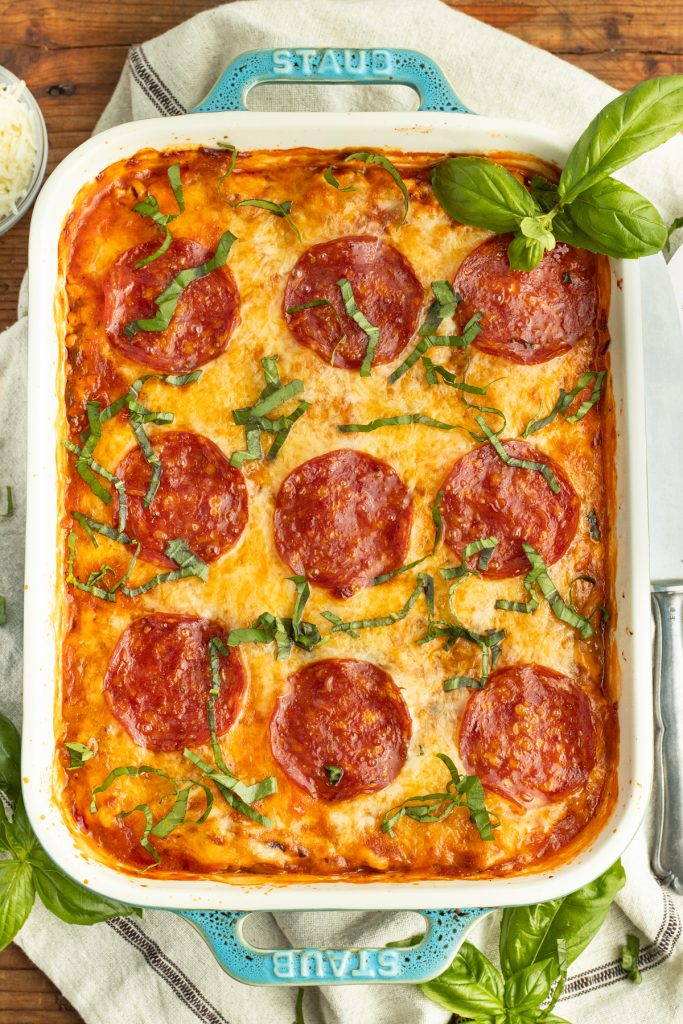 Spaghetti Squash Pizza Casserole by Priscilla Lawrence - FoodSocial