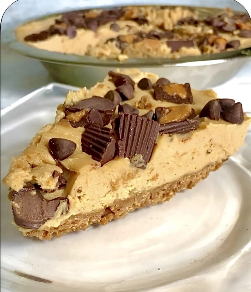 Healthier Peanut Butter Pie by colleenshealthylife - FoodSocial