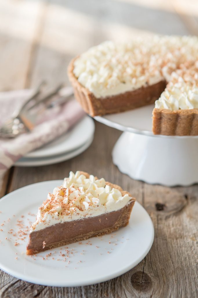 Chocolate Pudding Pie by Primal Palate - FoodSocial