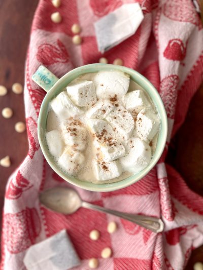 Vegan Earl Grey-Kissed White Hot Chocolate Protein Pudding