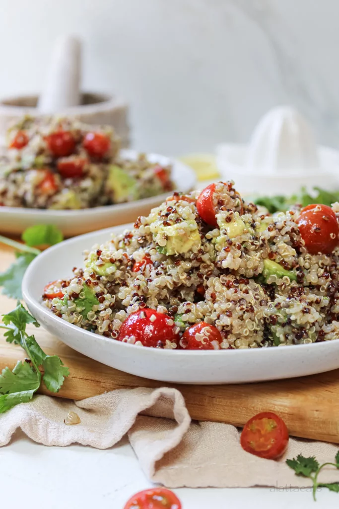 Avocado Quinoa Salad by Katie | A Latta Eats - FoodSocial