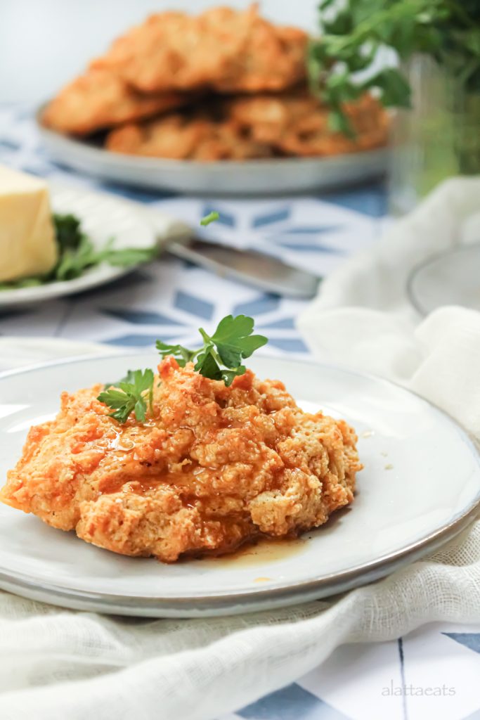 Cheddar Bay Biscuits (Gluten-Free & Dairy-Free) by Katie | A Latta Eats - FoodSocial