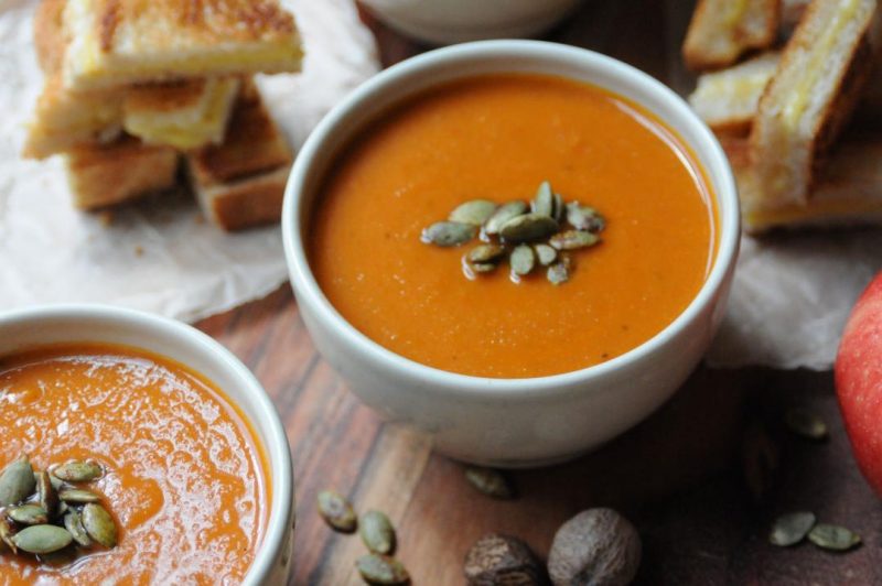 Healthy Creamy Tomato-Apple Soup by foodallergymoms_andmore - FoodSocial
