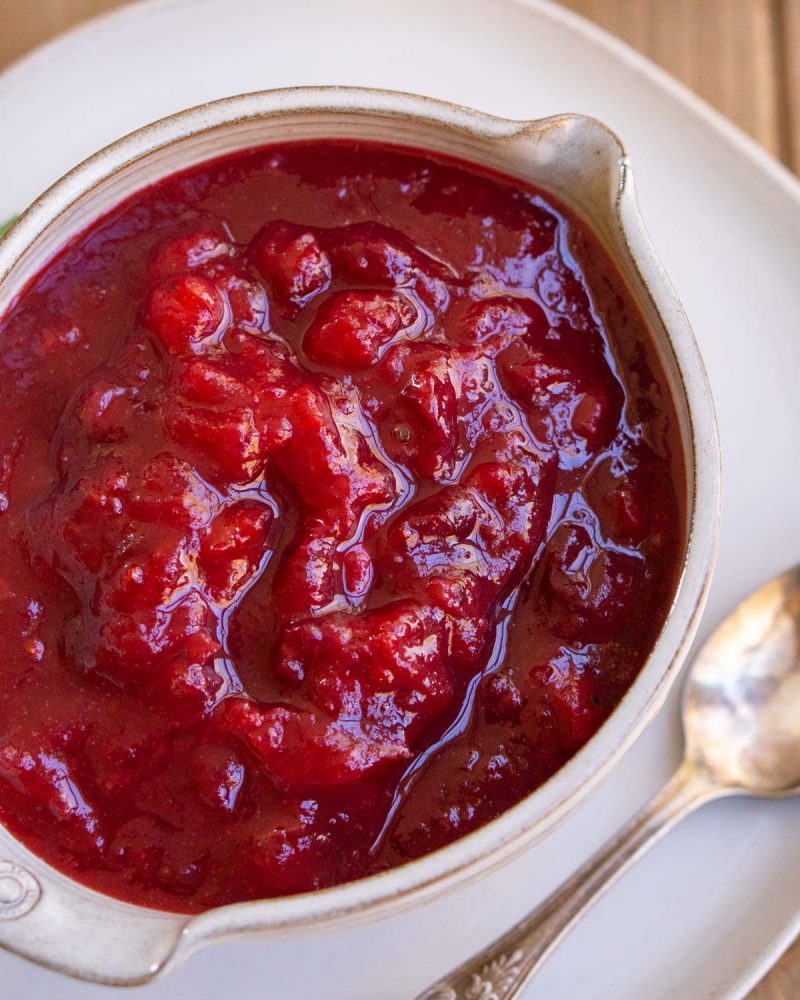 Easy Homemade Cranberry Sauce by Stillwood Kitchen - FoodSocial