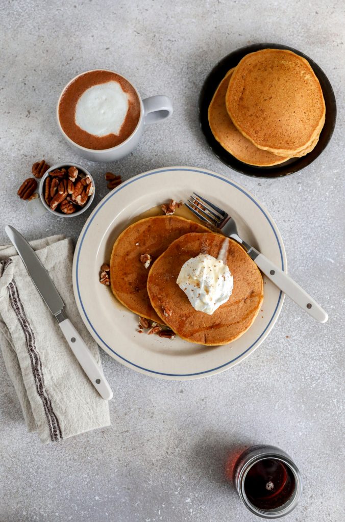 Fluffy Gluten-free Pumpkin Pancakes by Jessi's Kitchen - FoodSocial