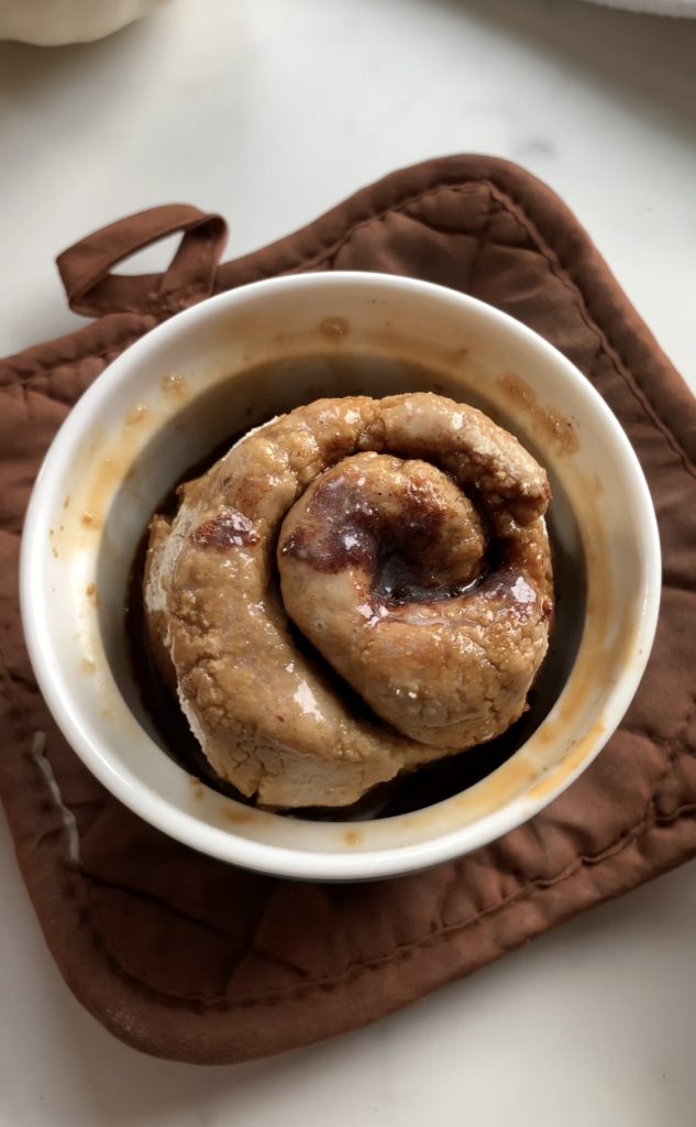 Single Serve Cinnamon Roll (HighProtein) by Chloe Martin FoodSocial