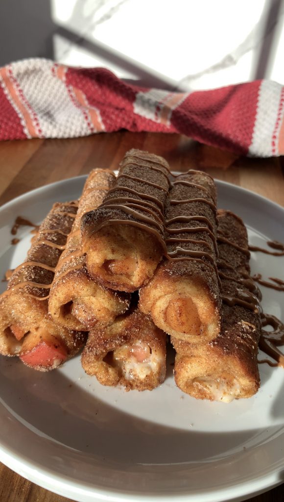 Apple Pie French Toast Roll-Ups by Chloe's Creative Kitchen - FoodSocial