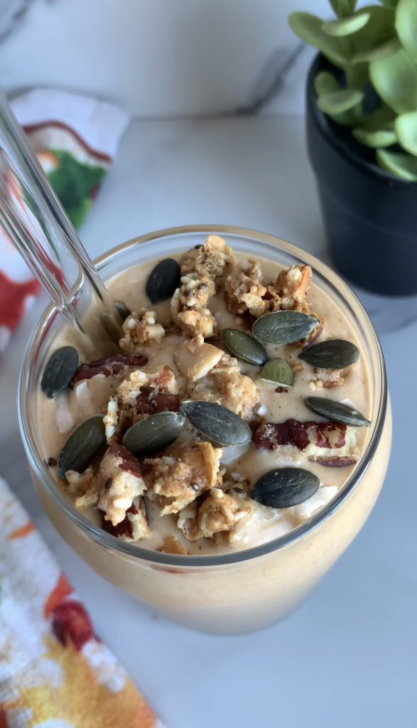 Chai-Spiced Butternut Squash Smoothie by Chloe's Creative Kitchen - FoodSocial