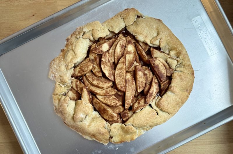 Gluten Free Apple Galette by glassofweinstein - FoodSocial