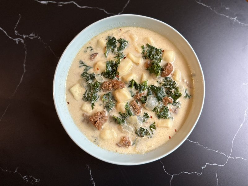 Gluten Free Zuppa Toscana with Gnocchi by glassofweinstein - FoodSocial