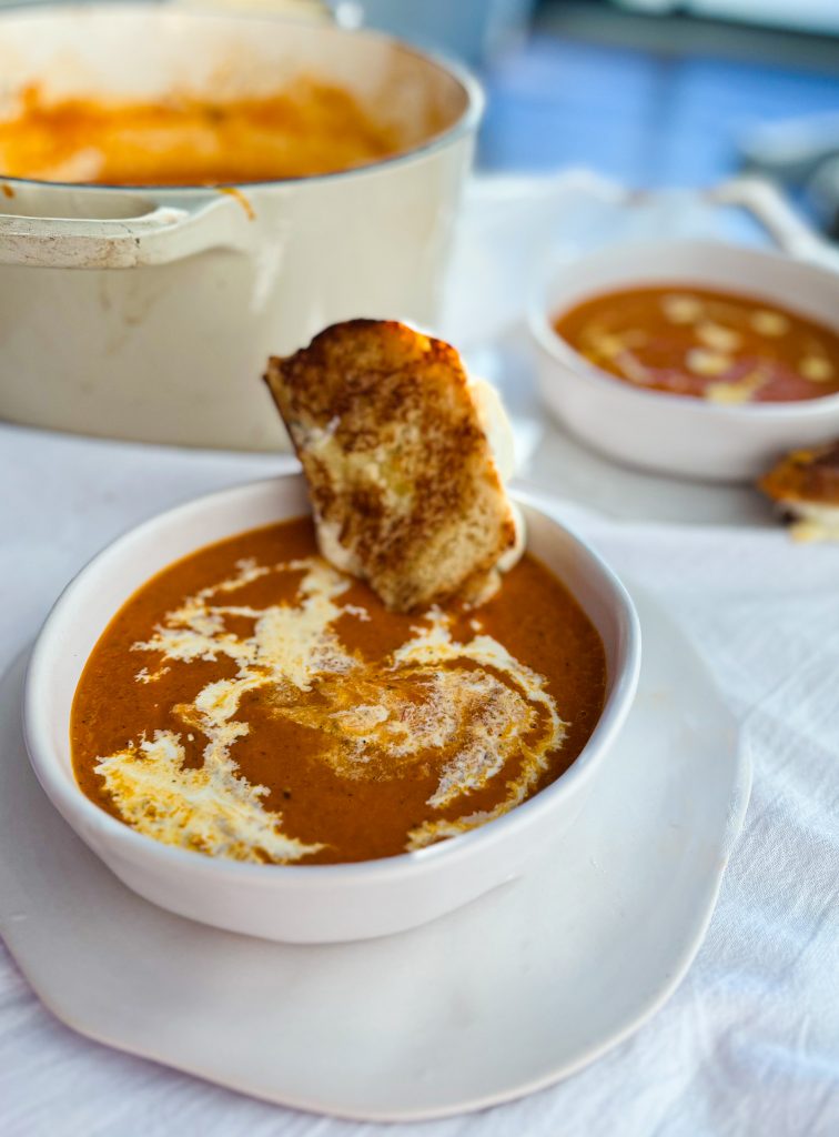 Roasted Balsamic Tomato Soup by ThrilledFoodie - FoodSocial