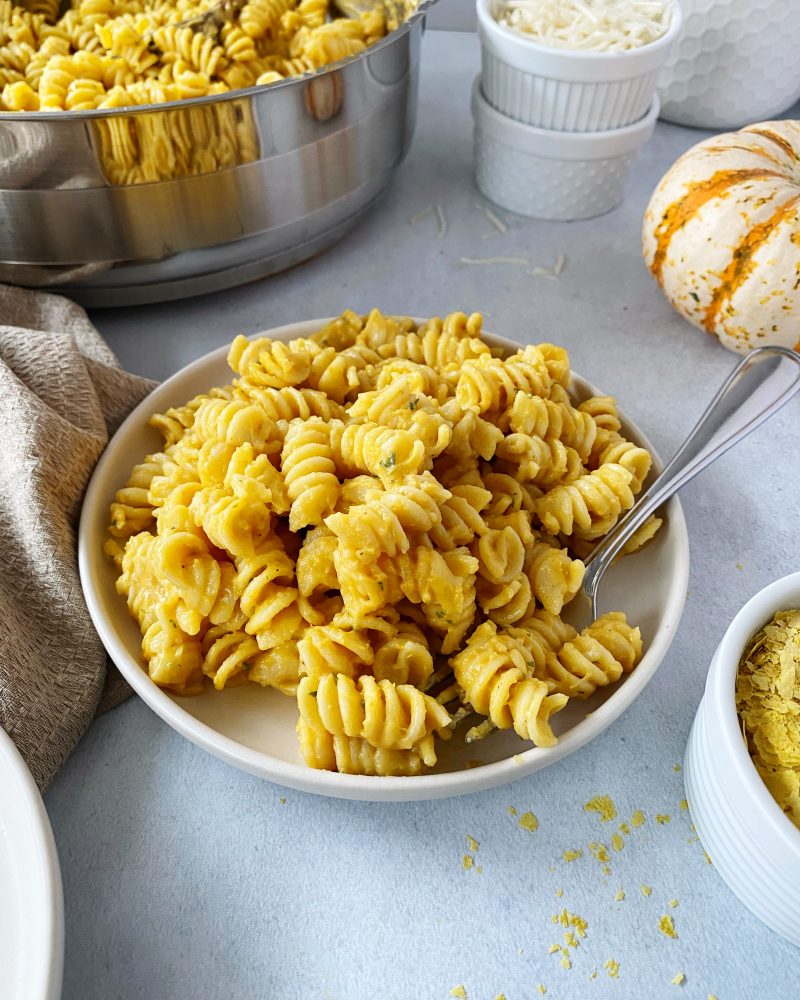 Easy Vegan Pumpkin Mac and Cheese by Riri's Recipes - FoodSocial