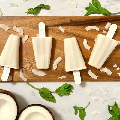 Limber de Coco Popsicles