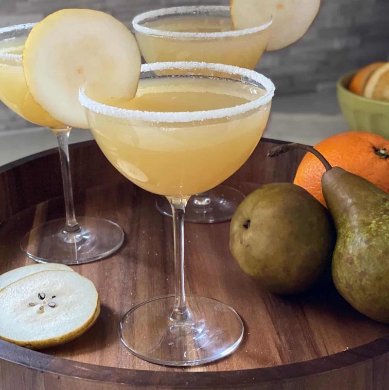 Pear Prosecco Cocktail by Reed Dunn - FoodSocial