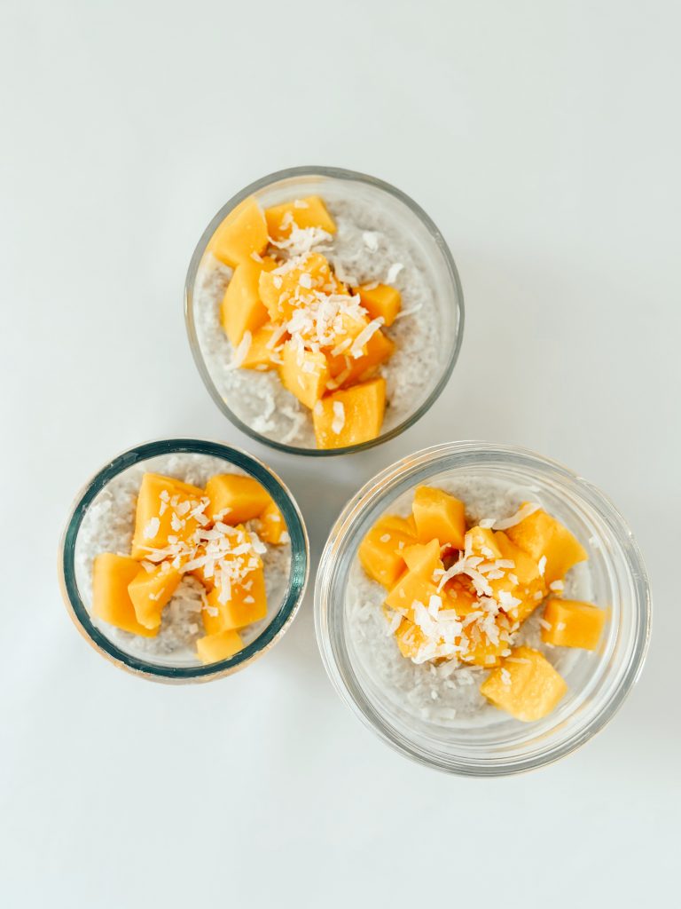Coconut-Mango Chia Pudding by leahxglutenfree - FoodSocial