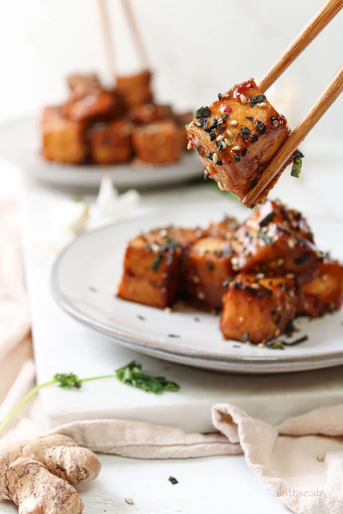 Teriyaki-Inspired Tofu by Katie | A Latta Eats - FoodSocial