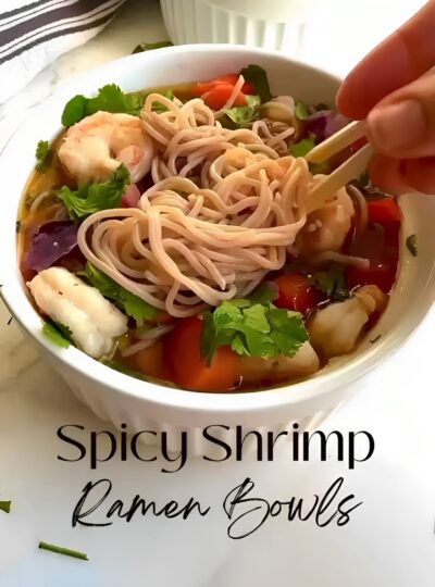 Spicy Shrimp Ramen Bowls