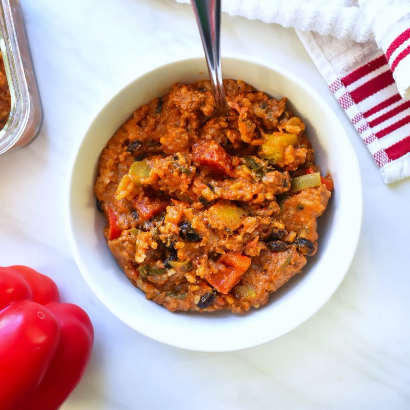 Unstuffed Pepper Casserole by joyfuleatsnbeats - FoodSocial