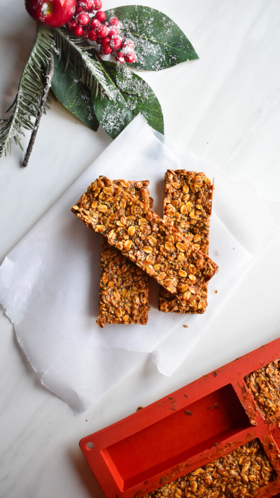 Gingerbread Granola Bars by joyfuleatsnbeats - FoodSocial