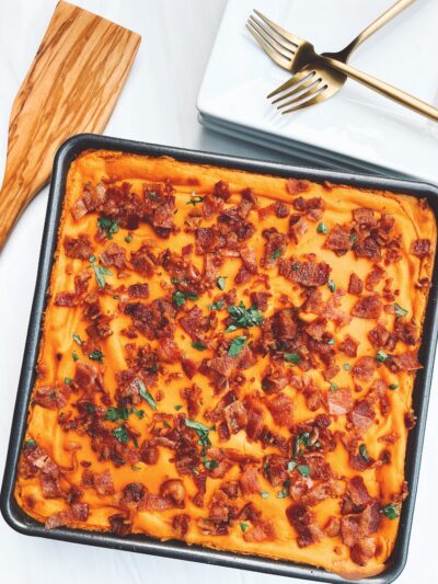 Paleo Bacon Cheeseburger Casserole