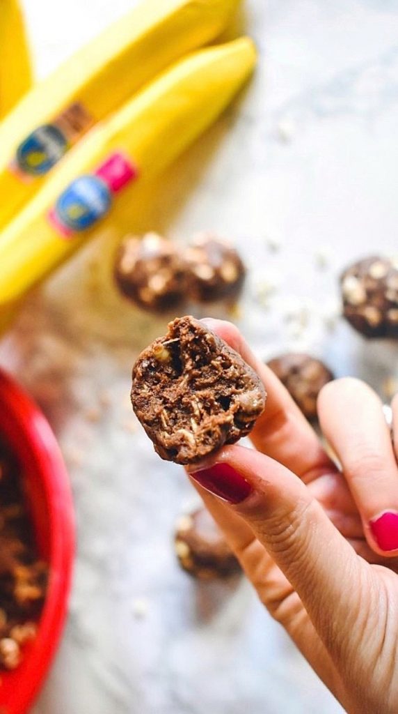 Chocolate Peanut Butter Banana Bites by joyfuleatsnbeats - FoodSocial