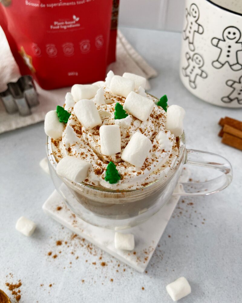 Easy Vegan Gingerbread Latte (High Protein) by Riri's Recipes - FoodSocial