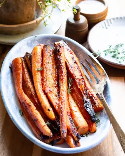 Maple Roasted Carrots