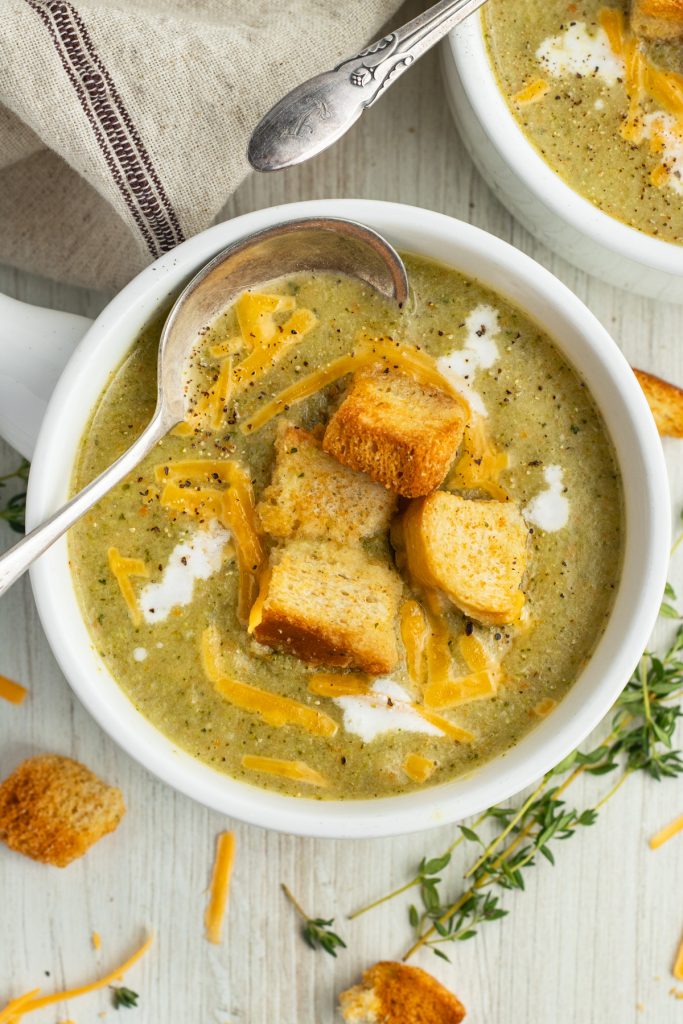 Broccoli Zucchini Soup by Priscilla Lawrence - FoodSocial