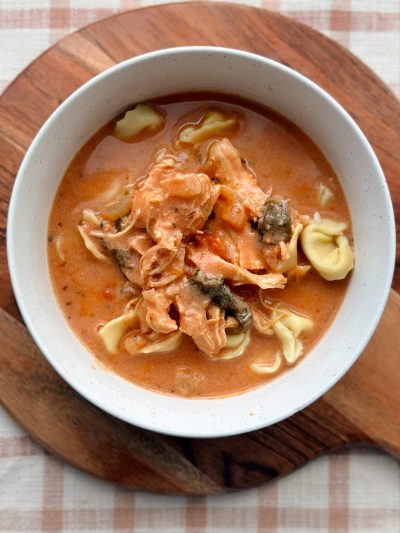 Gluten Free Chicken Tortellini Soup