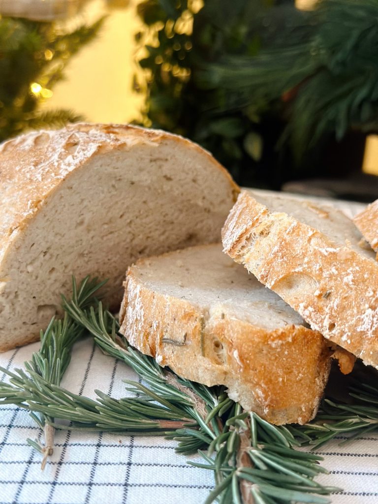 Roasted Garlic Rosemary Gluten Free Sourdough Bread by leahxglutenfree - FoodSocial