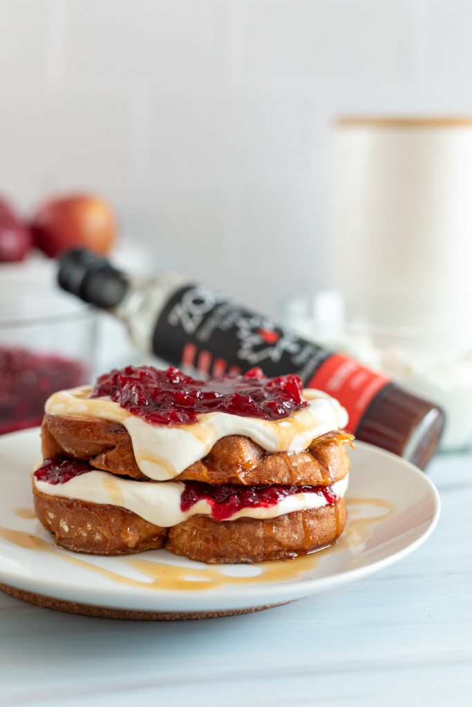 Cranberry Stuffed French Toast by The Taste of Montreal - FoodSocial