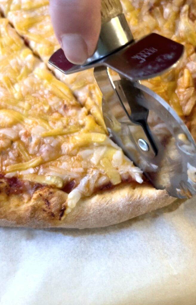 Pizzeria-Style Personal Cheese Pizza (Dairy-Free, Egg-Free, Nut-Free) by foodallergymoms_andmore - F