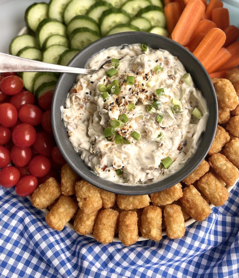 Everything French Onion Dip (Vegan, Gluten-Free, Nut-Free, Soy-Free) by foodallergymoms_andmore - Fo