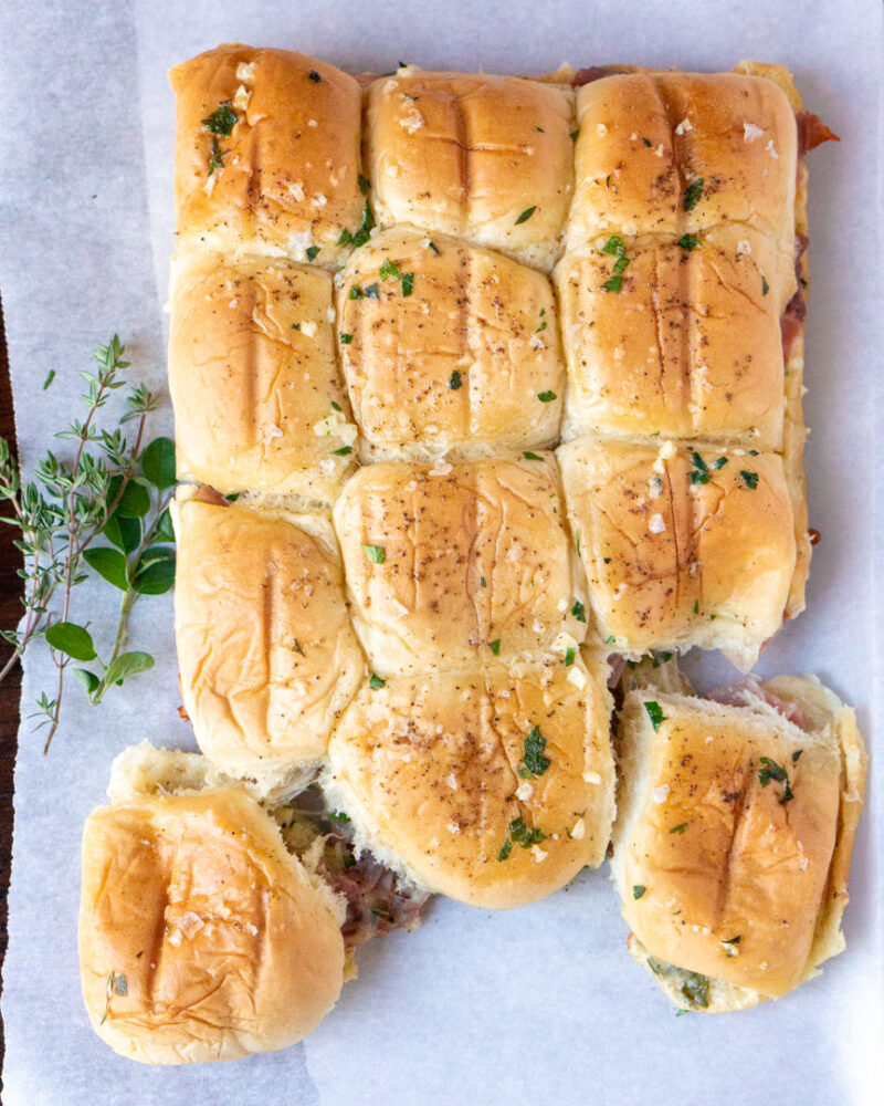 Mozzarella & Prosciutto Sliders by Stillwood Kitchen - FoodSocial
