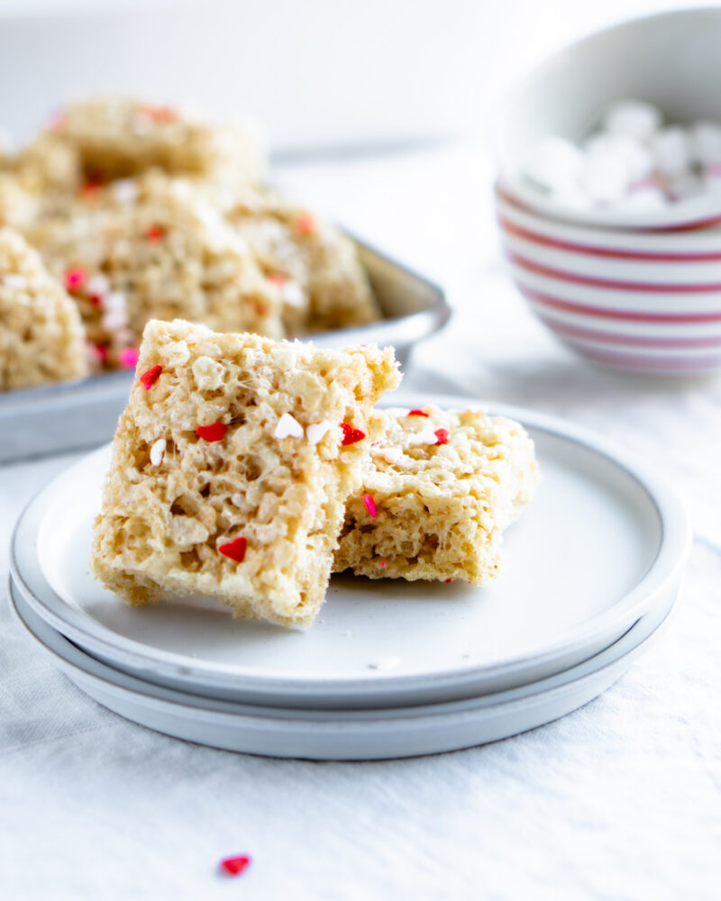 Salted Brown Butter Rice Krispie Treats by Stillwood Kitchen - FoodSocial
