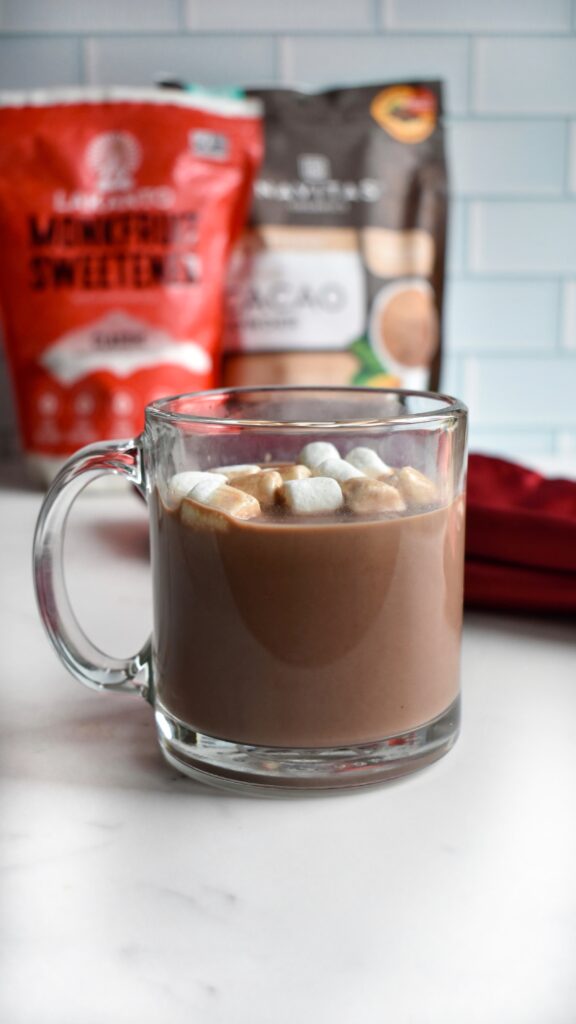 Peppermint Hot Chocolate by joyfuleatsnbeats - FoodSocial