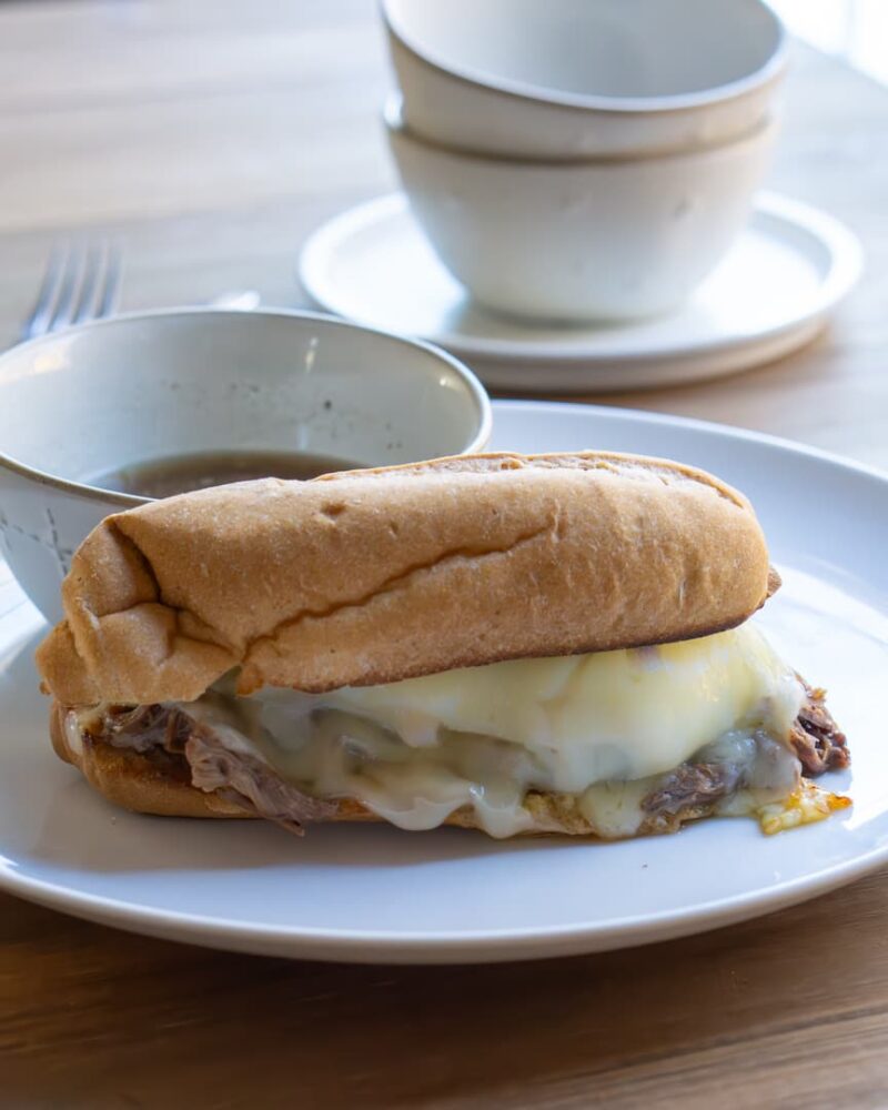 Slow Cooker French Dip Sandwiches by Stillwood Kitchen - FoodSocial