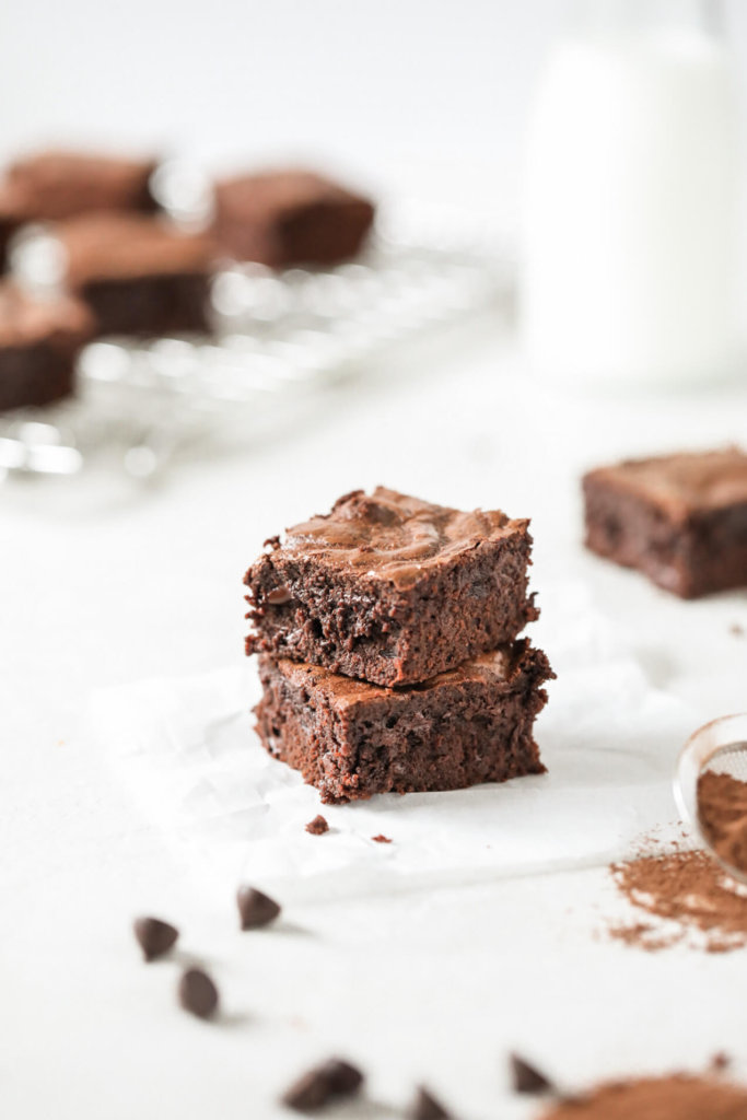 Fudgy Oat Flour Brownies by Jessi's Kitchen - FoodSocial