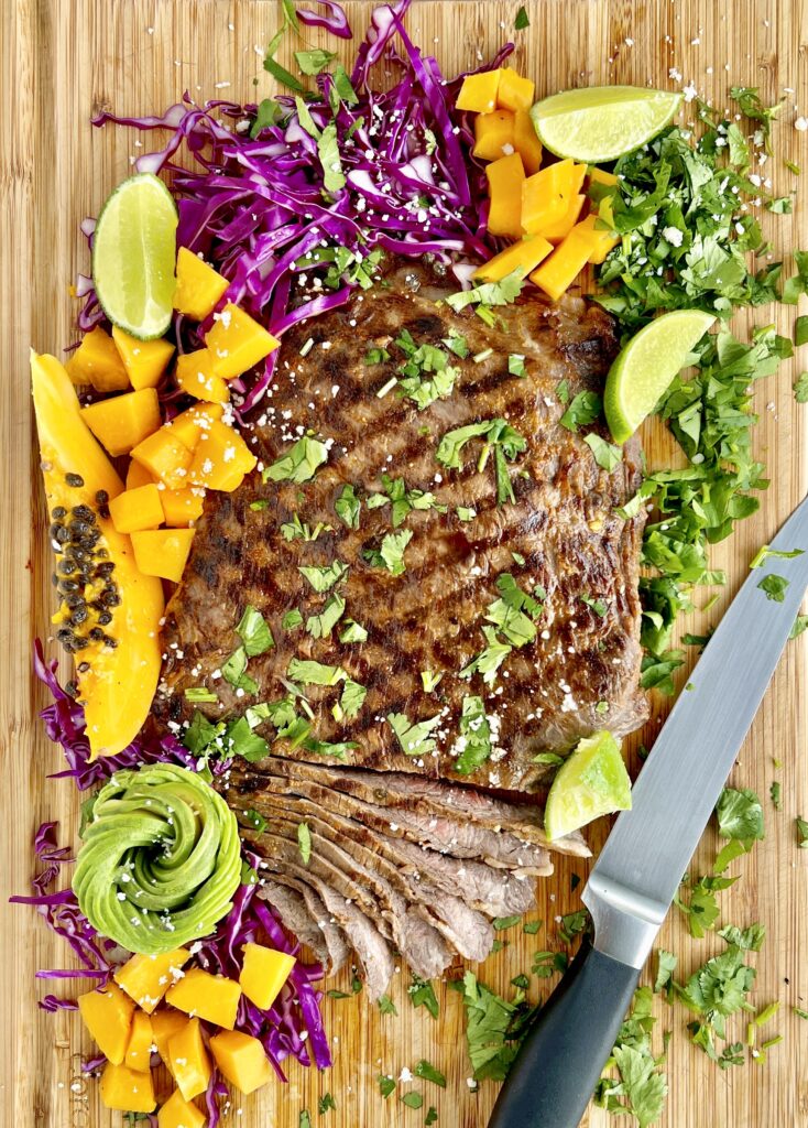 Chipotle Lime Flank Steak by Back Porch Paleo - FoodSocial