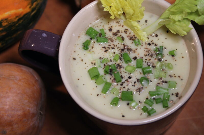 Smoked Potato Leek Soup by cook at home dad - FoodSocial