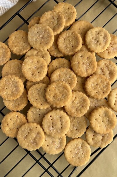 Easy Gluten Free Ritz Crackers!